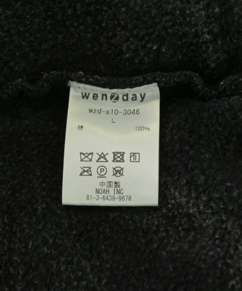 wenzday（ウェンズデイ）スウェットパンツ 黒 サイズ:L メンズ/2200705526135