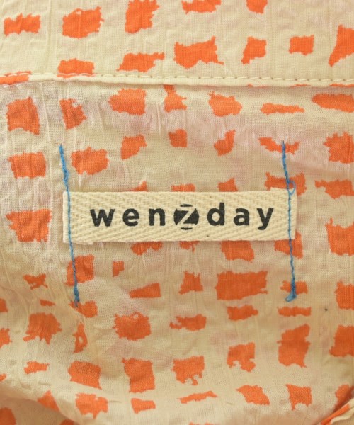 wenzday（ウェンズデイ）カジュアルシャツ オレンジ サイズ:-(XXL位) メンズ/2200708298121