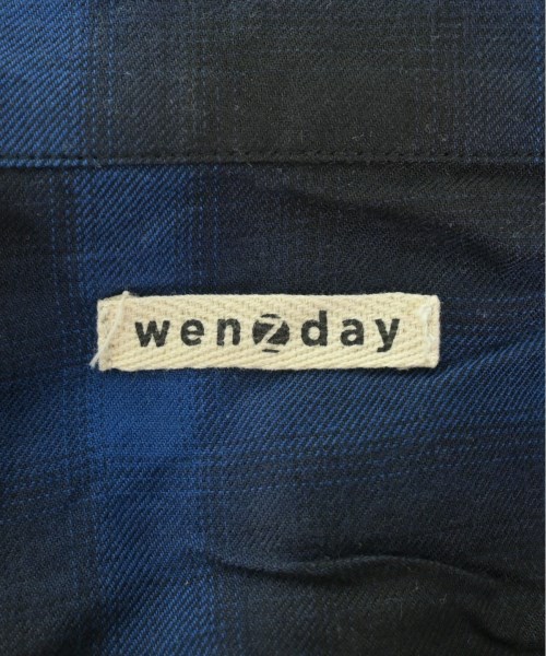 wenzday（ウェンズデイ）カジュアルシャツ 青 サイズ:-(XL位) メンズ/2200708298190