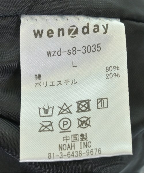 wenzday（ウェンズデイ）デニムパンツ 青 サイズ:L メンズ/2200708298237