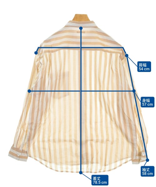 wenzday（ウェンズデイ）カジュアルシャツ ベージュ サイズ:-(M位) メンズ/2200670511099