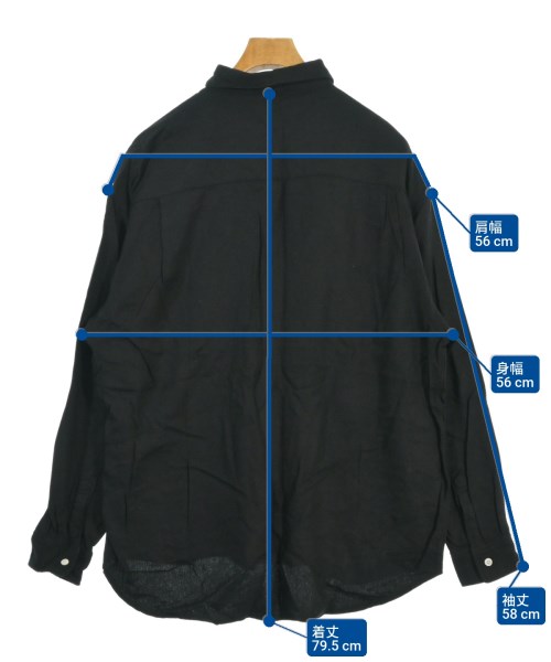 wenzday（ウェンズデイ）カジュアルシャツ 黒 サイズ:-(M位) メンズ/2200670511112