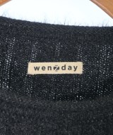 wenzday（ウェンズデイ）ニット・セーター 黒 サイズ:L メンズ/2200687055111