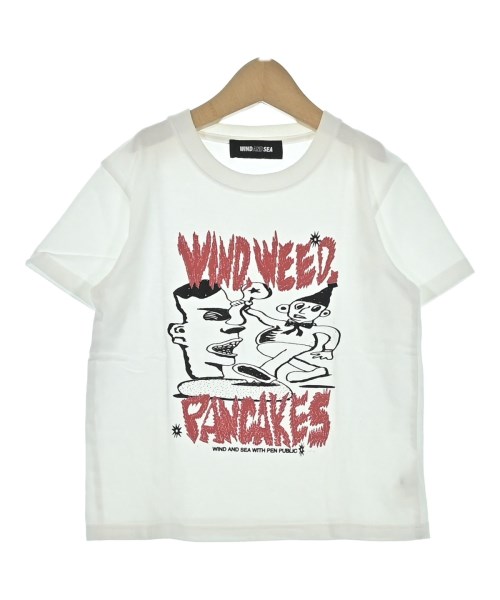 WIND AND SEA(ウィンダンシー)Tシャツ・カットソー 白 サイズ:F(120cm位)/2200683172072