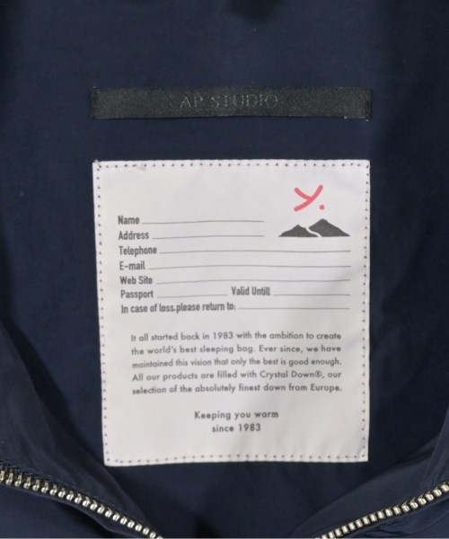 Y(dot) BY NORDISK（ワイドットバイノルディスク）マウンテンパーカー 紺 サイズ:F レディース/2200631888048