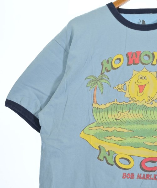 ZION ROOTSWEAR（ザイオンルーツウェア）Tシャツ・カットソー 青 サイズ:L メンズ/2200649273188