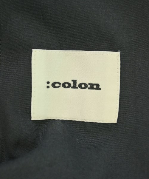 :colon（コロン）スラックス 黒 サイズ:3(L位) メンズ/2200696057038