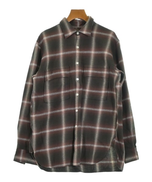 :colon(コロン)カジュアルシャツ 茶 サイズ:1(S位)/2200645797039