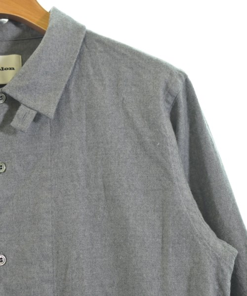 :colon（コロン）カジュアルシャツ グレー サイズ:1(S位) メンズ/2200661274026