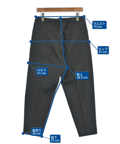 :colon（コロン）スラックス グレー サイズ:2(M位) メンズ/2200653435848