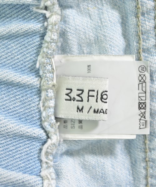 3.3 Field Trip（３．３フィールドトリップ）デニムパンツ 青 サイズ:M レディース/2200616484388