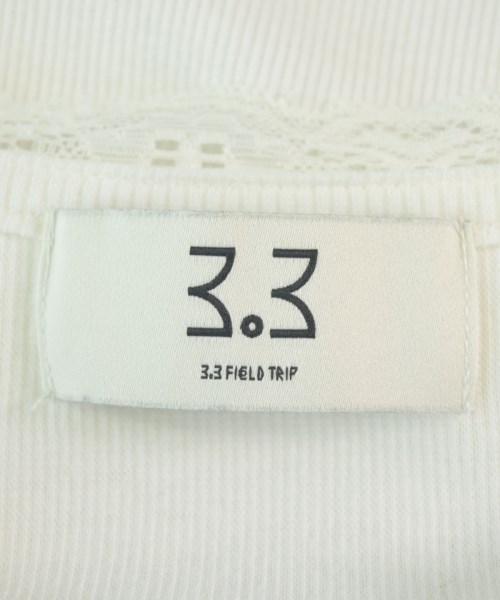 3.3 Field Trip（３．３フィールドトリップ）Tシャツ・カットソー 白 サイズ:F レディース/2200709628040