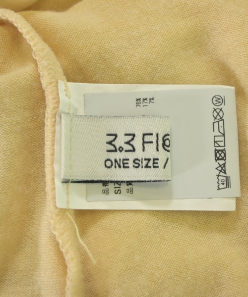 3.3 Field Trip（３．３フィールドトリップ）ニット・セーター 黄 サイズ:F レディース/2200643226036