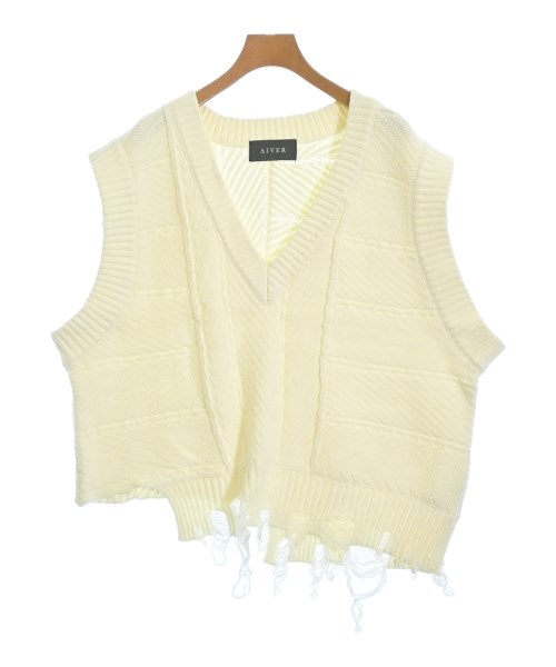 AIVER(アイバー)ベスト 白 サイズ:M/2200675245012