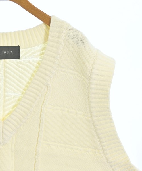 AIVER（アイバー）ベスト 白 サイズ:M レディース/2200675245012