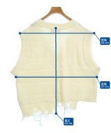 AIVER（アイバー）ベスト 白 サイズ:M レディース/2200675245012