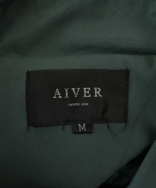 AIVER（アイバー）ステンカラーコート 緑 サイズ:M メンズ/2200692077016