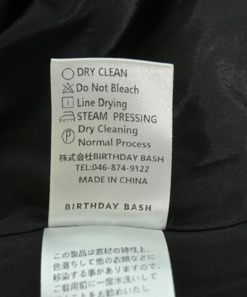 BIRTHDAY BASH（バースデーバッシュ）その他 黒 サイズ:F レディース/2200732861216