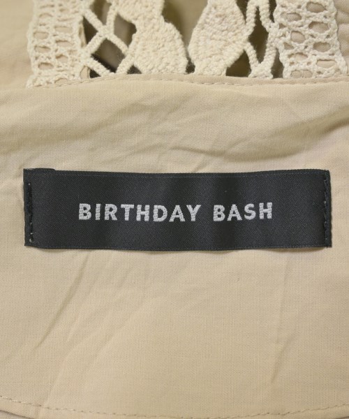 BIRTHDAY BASH（バースデーバッシュ）ブラウス ベージュ サイズ:F レディース/2200687315024