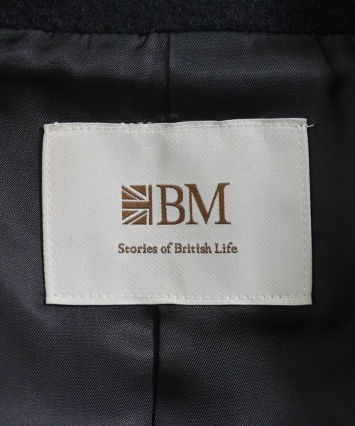 BRITISH MADE（ブリティッシュメイド）ステンカラーコート 紺 サイズ:36(S位) レディース/2200658073021