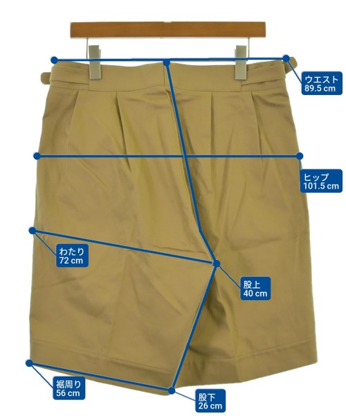 BRITISH MADE（ブリティッシュメイド）ショートパンツ ベージュ サイズ:L メンズ/2200660435114