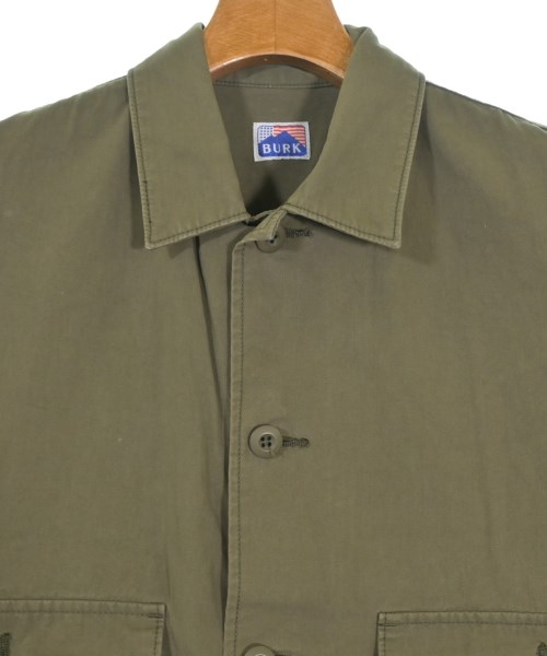 BURK（バーク）ミリタリーブルゾン カーキ サイズ:L メンズ/2200638506105