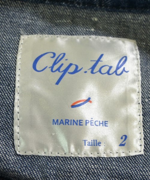 clip.tab（クリップタブ）カジュアルシャツ 紺 サイズ:2(M位) レディース/2200640094034