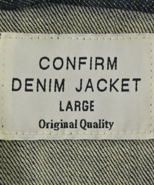 Confirm（コンファーム）デニムジャケット 紺 サイズ:L メンズ/2200689876011