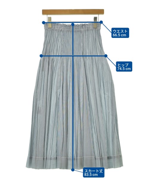 donna SPICCO（ドンナスピッコ）ロング・マキシ丈スカート 青 サイズ:38(M位) レディース/2200662086062