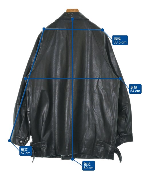 Fano Studios（ファノストゥディオズ）ステンカラーコート 黒 サイズ:M レディース/2200622401010