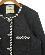 Fano Studios（ファノストゥディオズ）ノーカラージャケット 黒 サイズ:M レディース/2200688849184