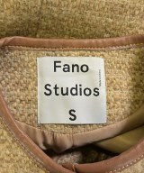 Fano Studios（ファノストゥディオズ）ノーカラージャケット ベージュ サイズ:S レディース/2200682875028