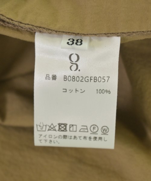 g._sakayori（ジードットサカヨリ）カジュアルシャツ 茶 サイズ:38(M位) レディース/2200695108106