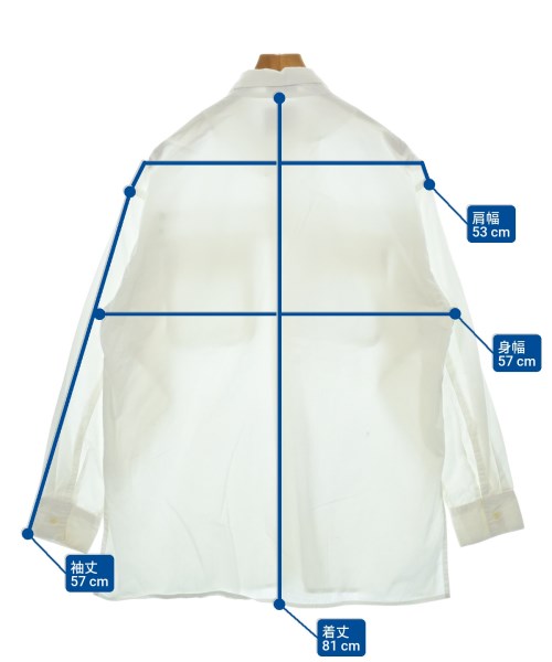 GOOUCH（グーチ）カジュアルシャツ 白 サイズ:M メンズ/2200628973030