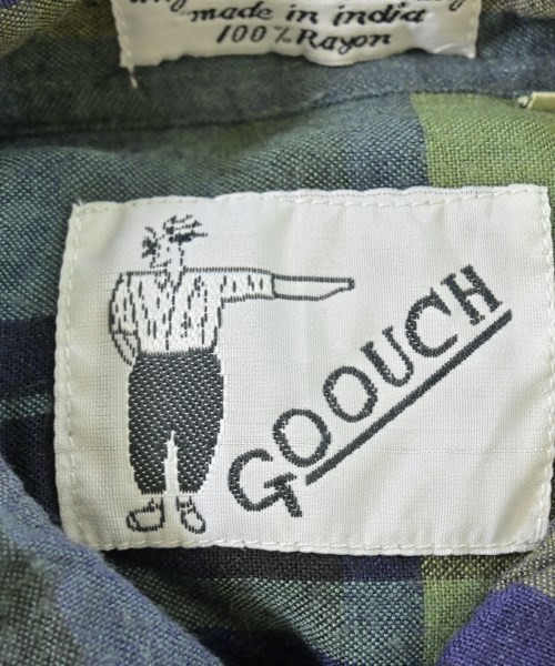 GOOUCH（グーチ）カジュアルシャツ 緑 サイズ:XL メンズ/2200694174089