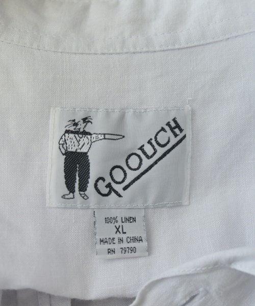 GOOUCH（グーチ）カジュアルシャツ 白 サイズ:XL メンズ/2200656286065