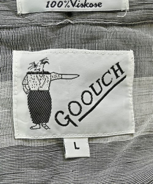 GOOUCH（グーチ）カジュアルシャツ グレー サイズ:L メンズ/2200717479139