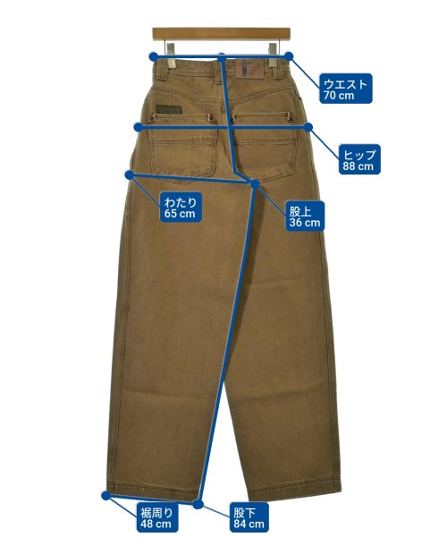 GOOUCH（グーチ）デニムパンツ 茶 サイズ:29(S位) メンズ/2200648971078