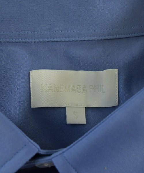 KANEMASA PHIL.（カネマサフィル）カジュアルシャツ 青 サイズ:S メンズ/2200629407213