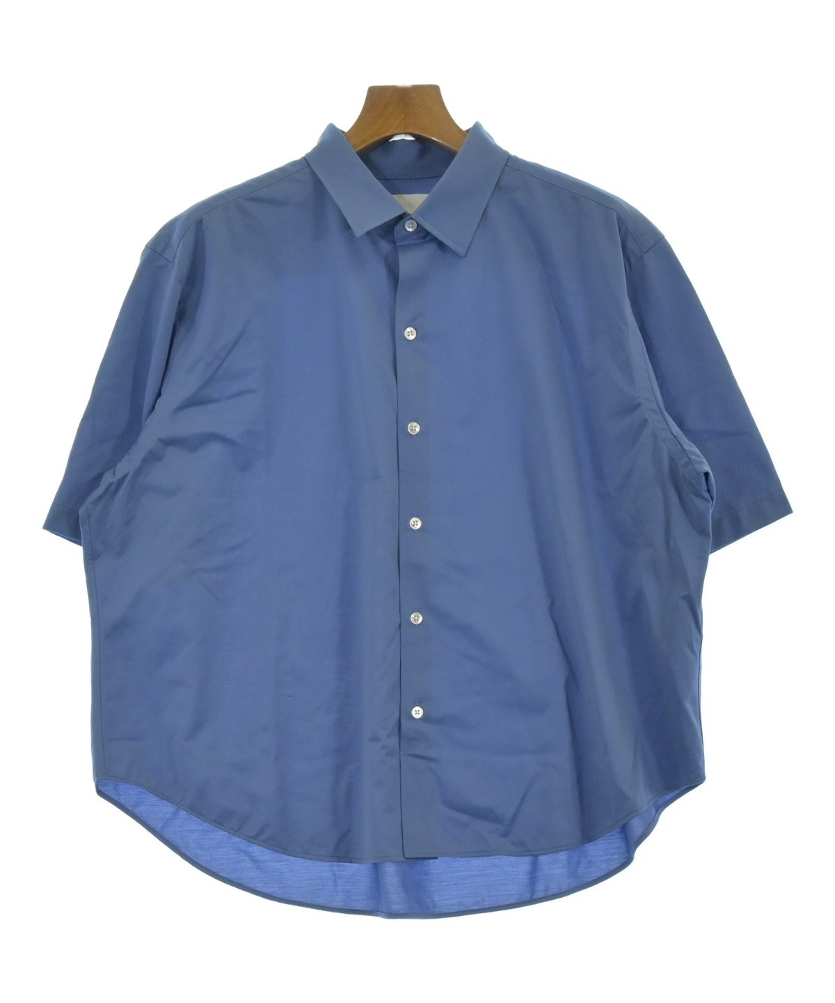 KANEMASA PHIL.（カネマサフィル）カジュアルシャツ 青 サイズ:S