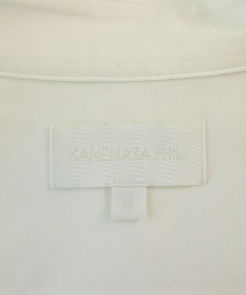 KANEMASA PHIL.（カネマサフィル）カジュアルシャツ 白 サイズ:M メンズ/2200694320028
