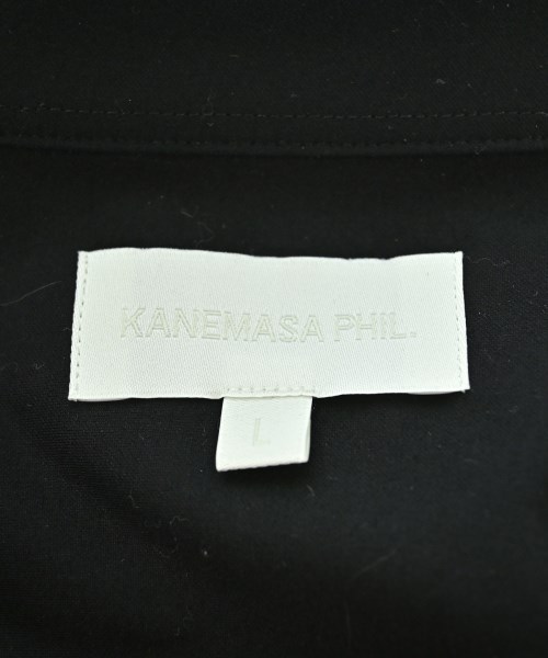 KANEMASA PHIL.（カネマサフィル）カジュアルシャツ 黒 サイズ:L メンズ/2200718753030