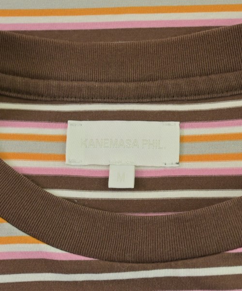 KANEMASA PHIL.（カネマサフィル）Tシャツ・カットソー 茶 サイズ:M メンズ/2200704007024