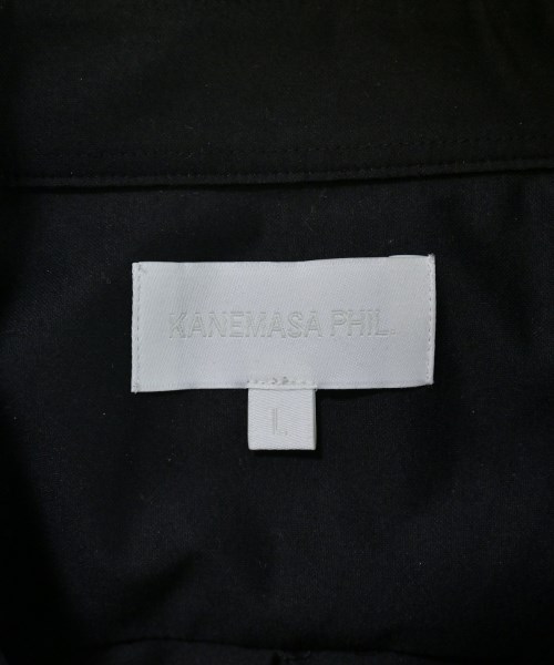 KANEMASA PHIL.（カネマサフィル）カジュアルシャツ 黒 サイズ:L メンズ/2200706683028