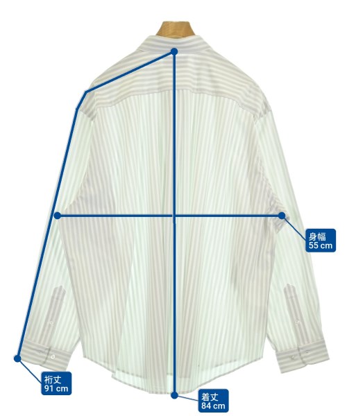 KANEMASA PHIL.（カネマサフィル）カジュアルシャツ 白 サイズ:3(L位) メンズ/2200661503034