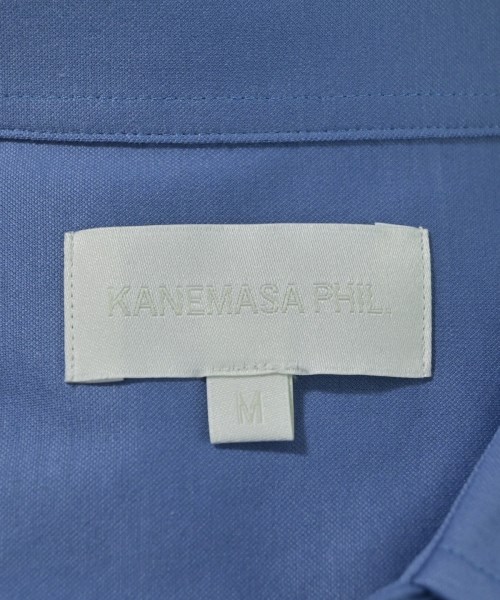 KANEMASA PHIL.（カネマサフィル）カジュアルシャツ 青 サイズ:M メンズ/2200662820130