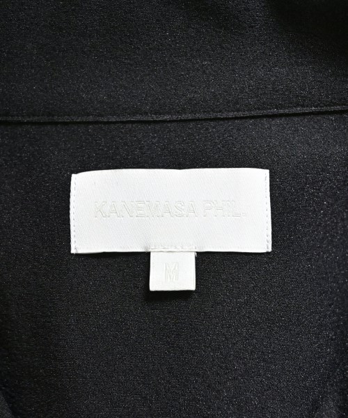 KANEMASA PHIL.（カネマサフィル）カジュアルシャツ 黒 サイズ:M メンズ/2200722699041