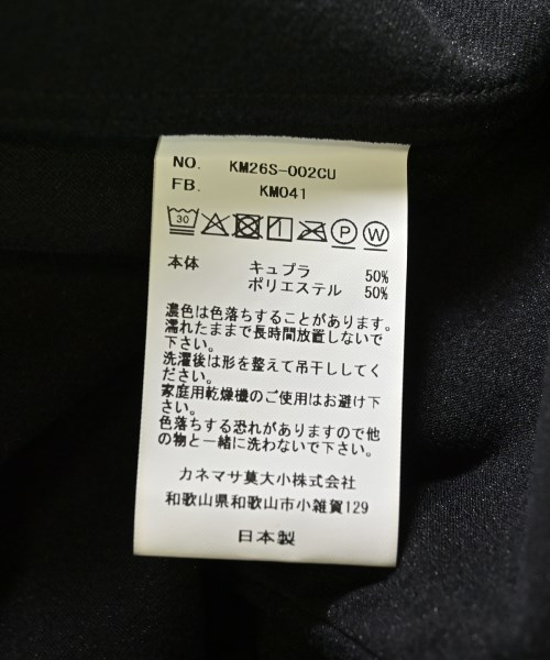 KANEMASA PHIL.（カネマサフィル）カジュアルシャツ 黒 サイズ:M メンズ/2200722699041