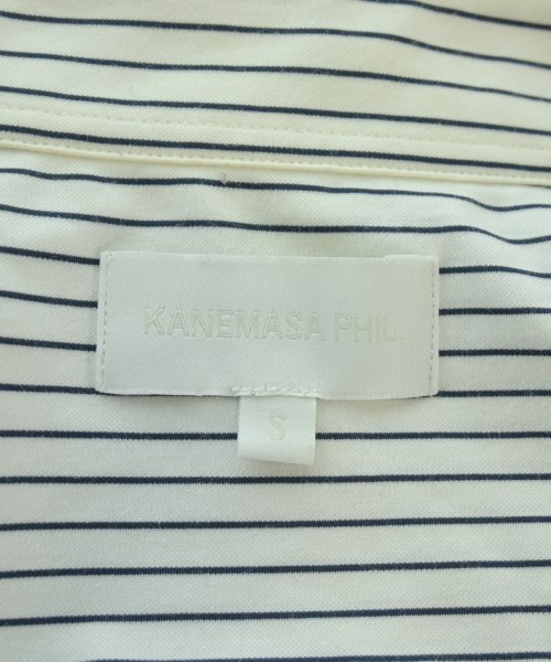 KANEMASA PHIL.（カネマサフィル）カジュアルシャツ 白 サイズ:S メンズ/2200682956048