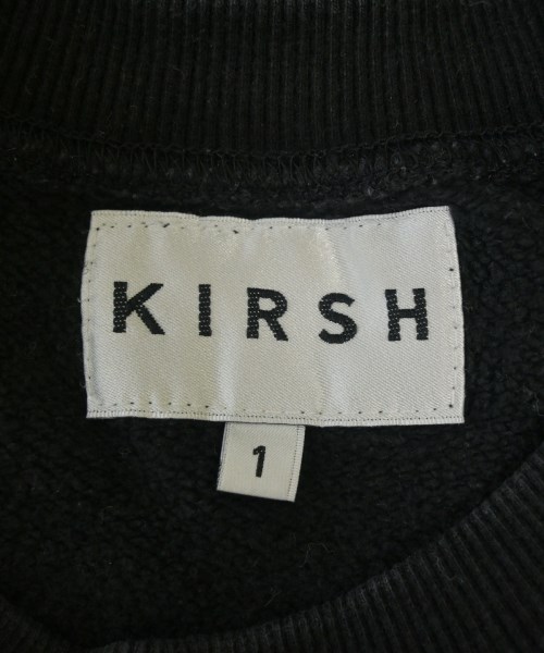 KIRSH（キルシー）スウェット 黒 サイズ:1(S位) レディース/2200705253086